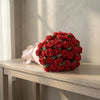 BloomVelvet™ Gehaakte Rozen Deken Boeket