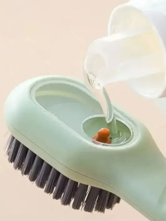 Zachte Schoenborstel met Vloeistofdispenser