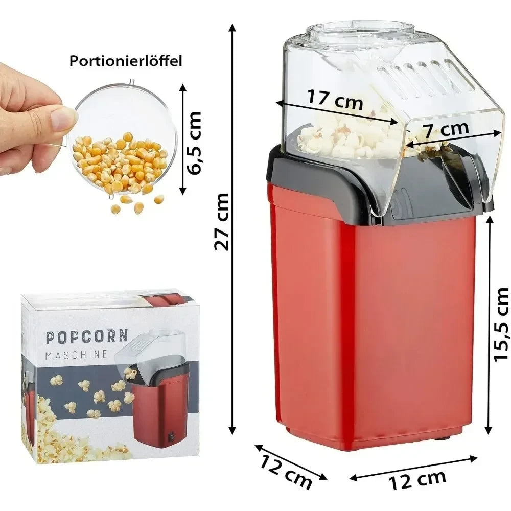 Mini hetelucht popcornmachine