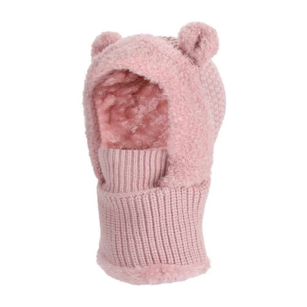 CozyCrown™ Gebreide Teddy Balaclava