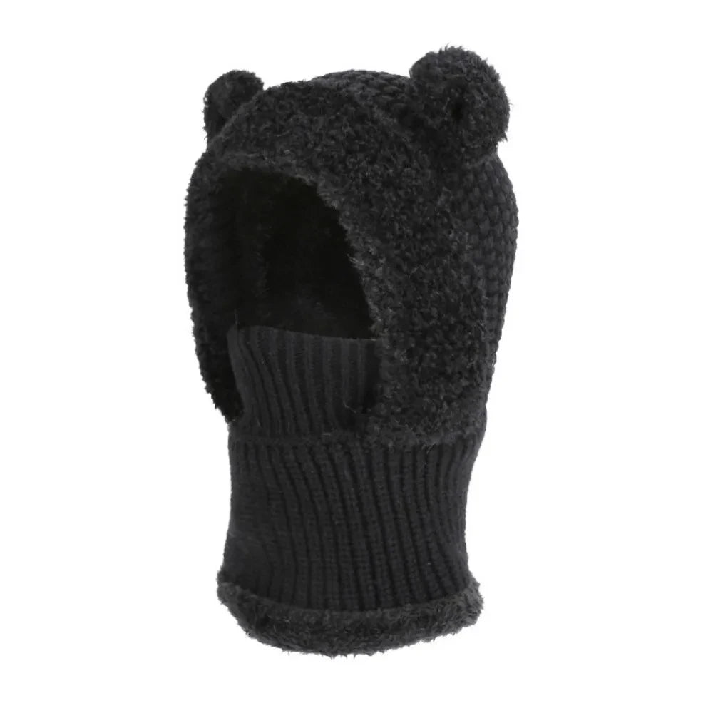 CozyCrown™ Gebreide Teddy Balaclava
