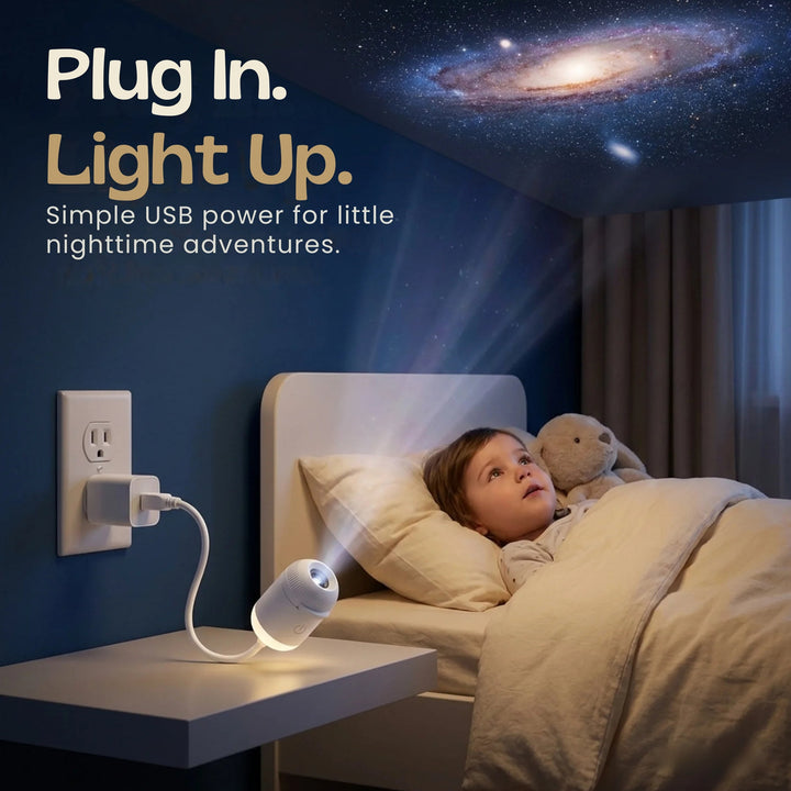StarSlide™ Sterrenprojector Nachtlamp
