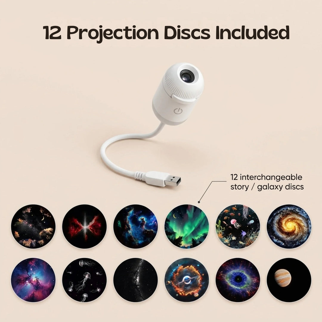 StarSlide™ Sterrenprojector Nachtlamp