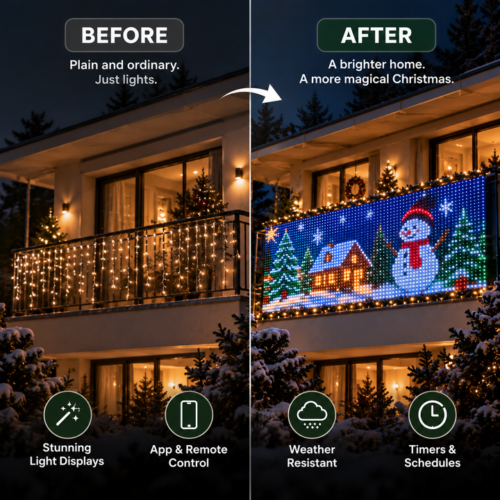 GlowMesh™ Slimme Kerstverlichting