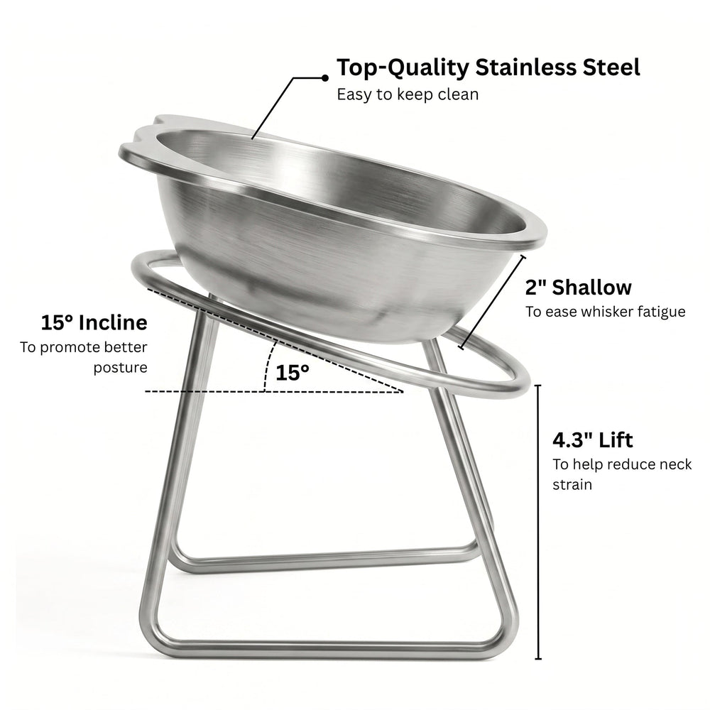 NAVEA™ Orthopedic Feeding Bowl for Cat