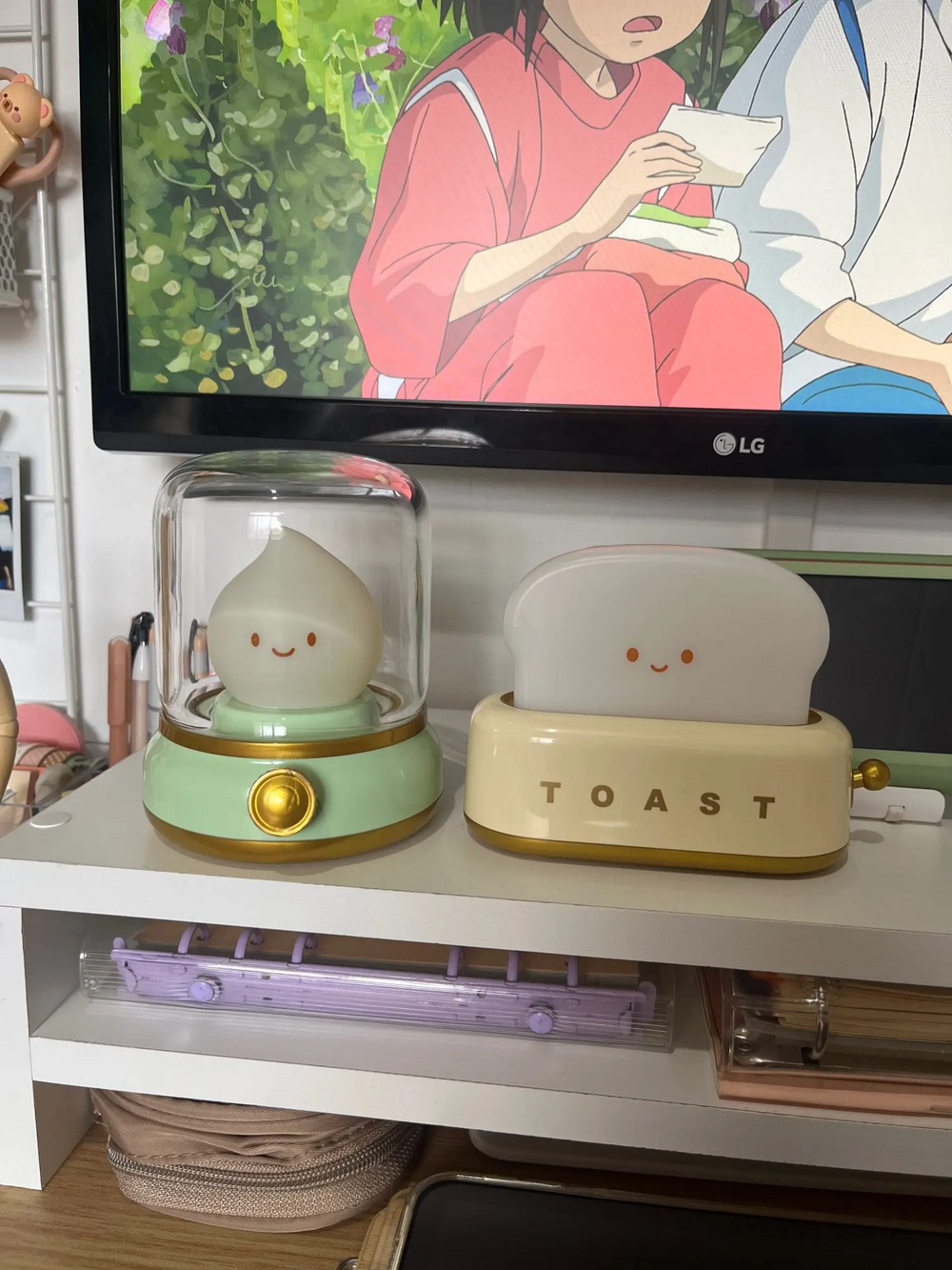 Schattige Toaster Nachtlamp