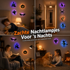 SpookyGlow™ Halloween LED Muurlicht 3D Effect - 8 stuks