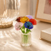 Floria™ Handgemaakte Miniatuur Glazen Bloemenset