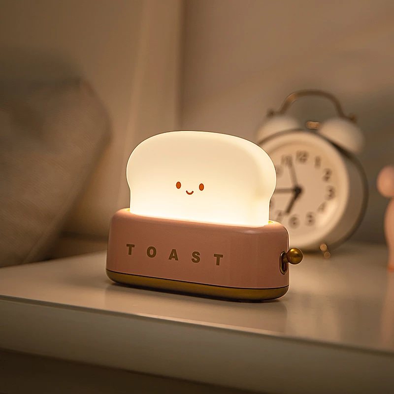 Schattige Toaster Nachtlamp