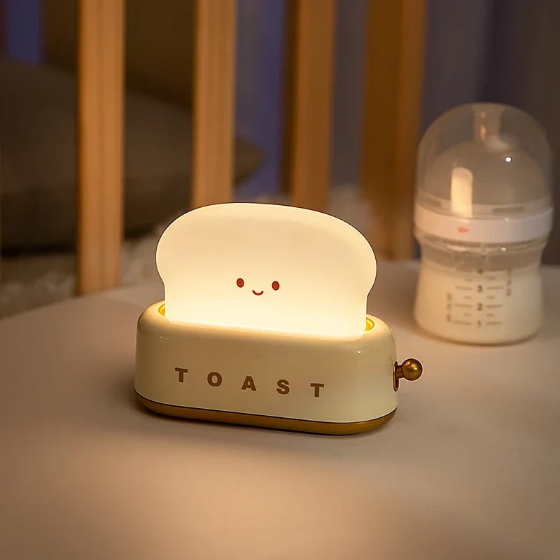 Schattige Toaster Nachtlamp