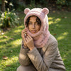 CozyCrown™ Gebreide Teddy Balaclava