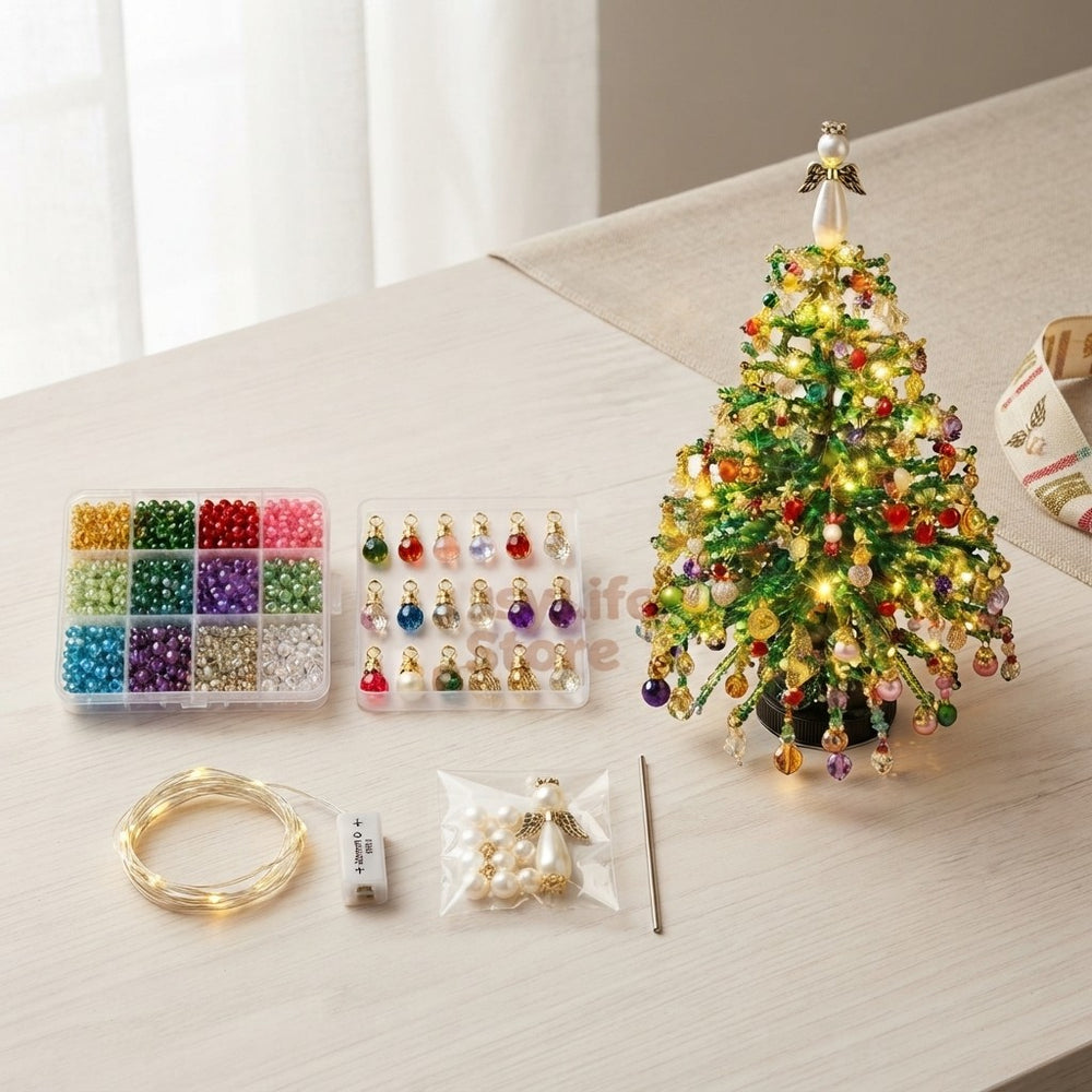 Kralen Kerstboom Maakset