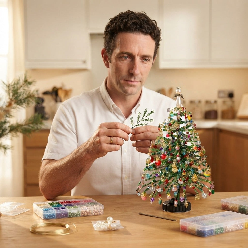 Kralen Kerstboom Maakset