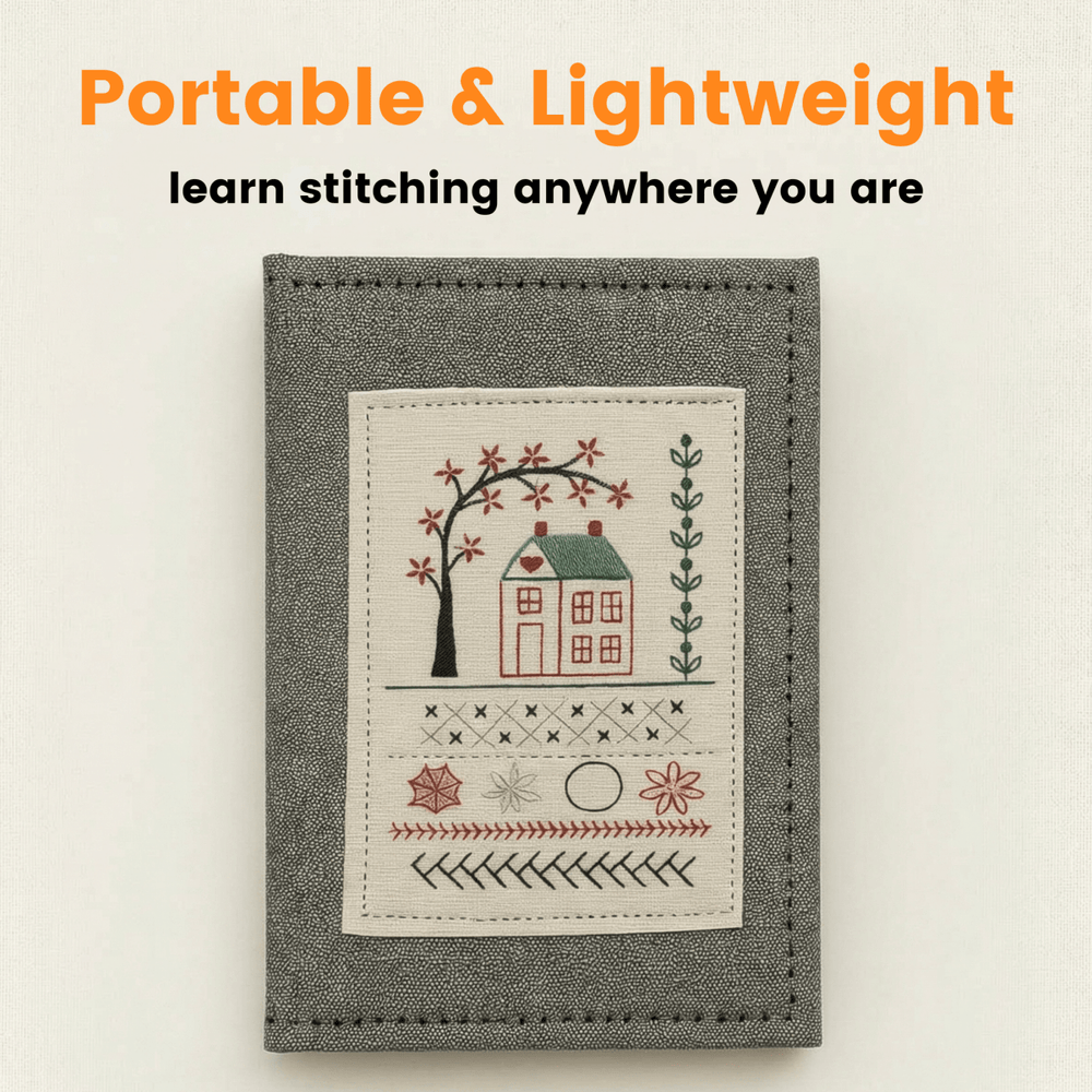 StitchCraft™ Borduurboek voor Beginners