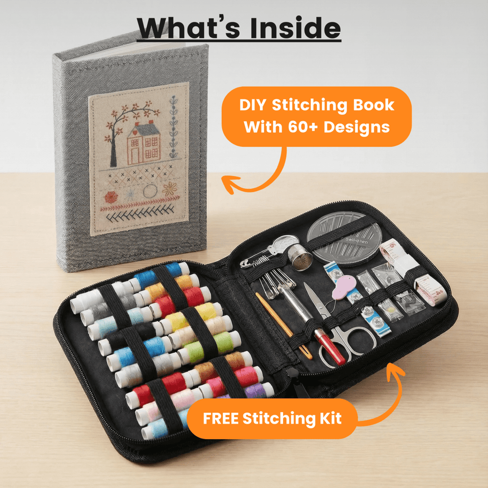 StitchCraft™ Borduurboek voor Beginners